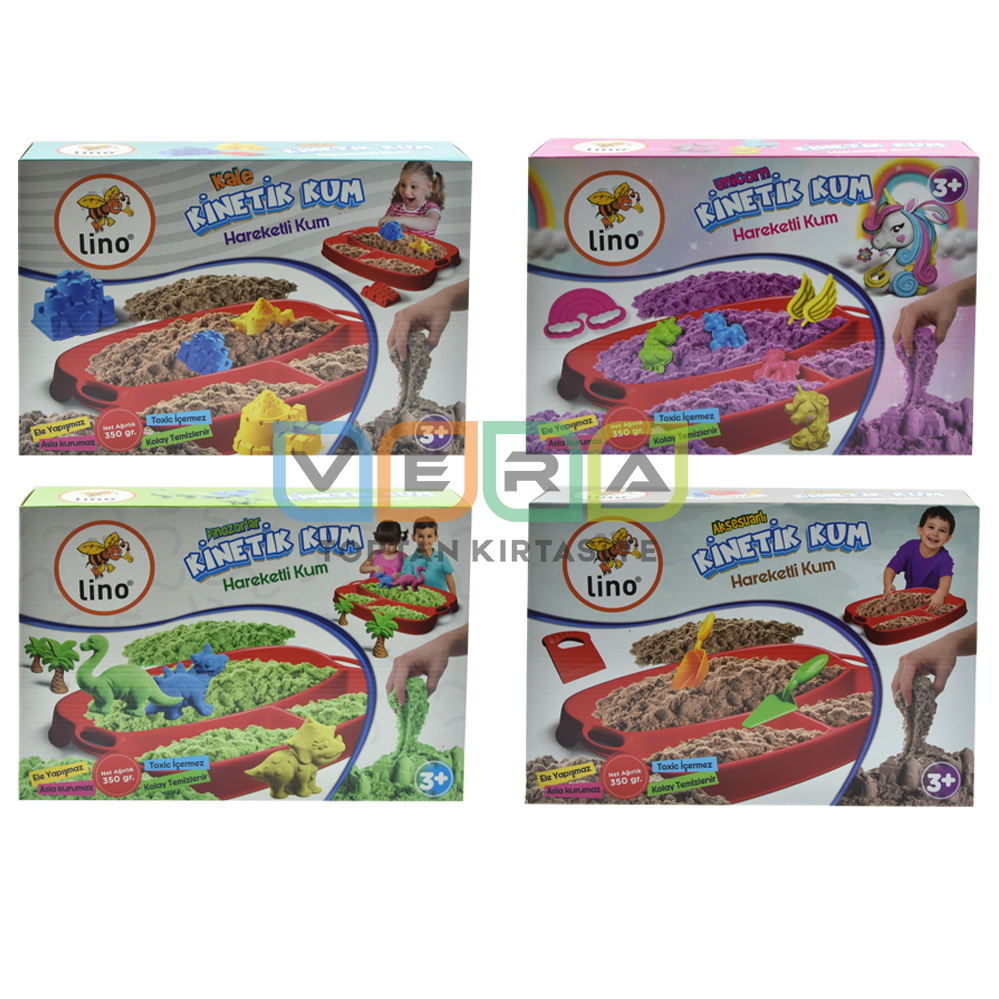 Lino 350 Gr Tekneli Aksesuarlı Kinetik Kum